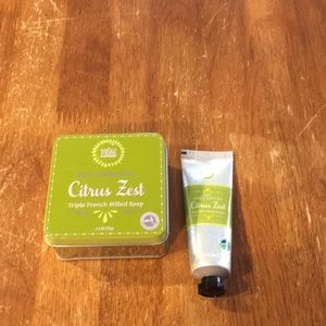 Citrus Zest Triple Milled Soap & Lotion, Sealed